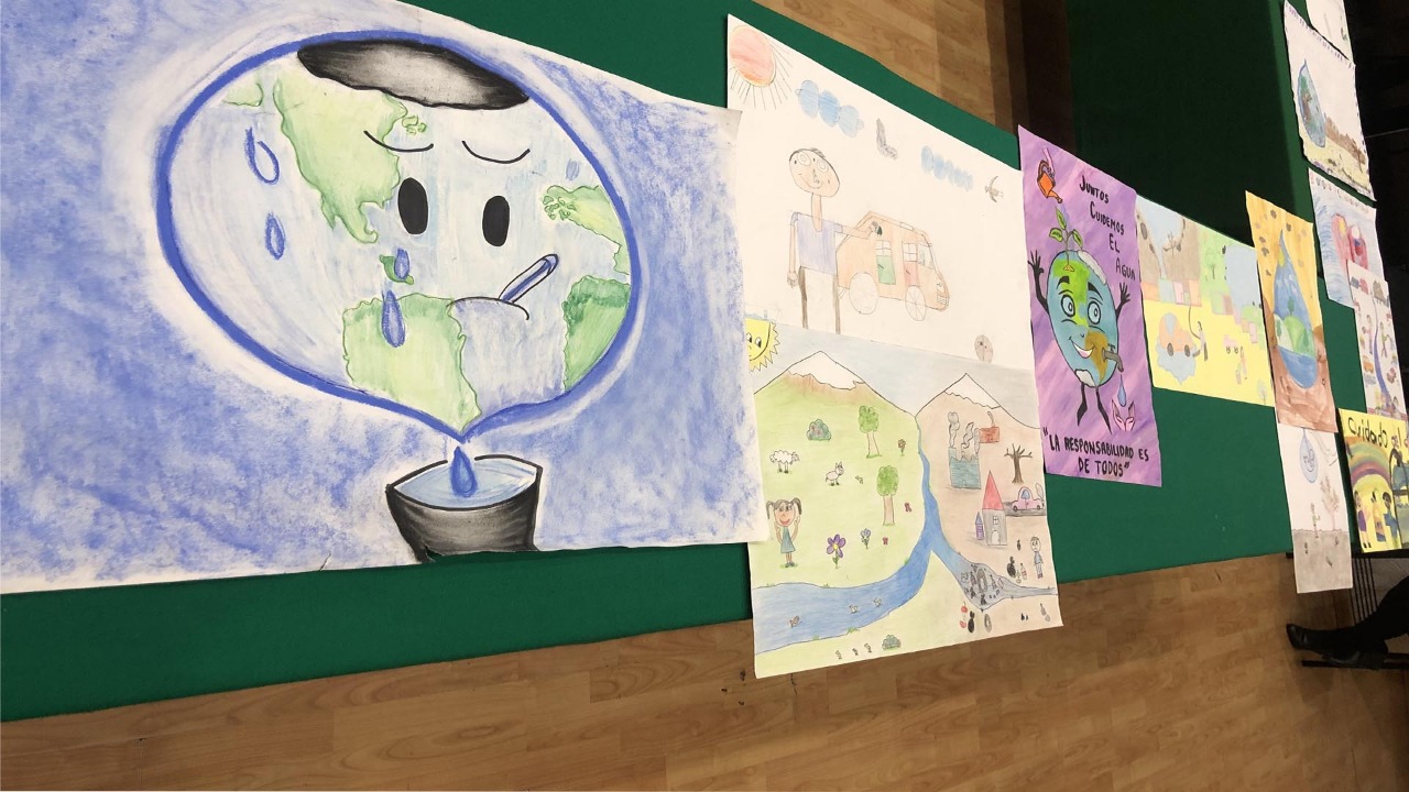 Seleccionan dibujos ganadores del concurso de pintura infantil y juvenil  2018, el cuidado del agua - Aula Mexiquense
