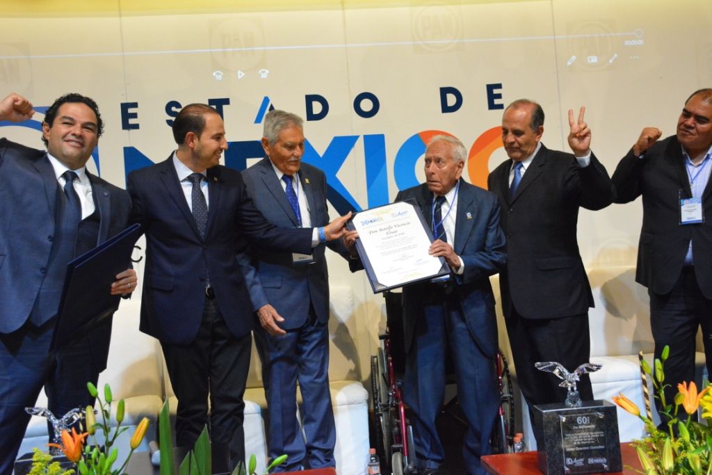 Muere Don Astolfo Vicencio Tovar, fundador del PAN Aula Mexiquense