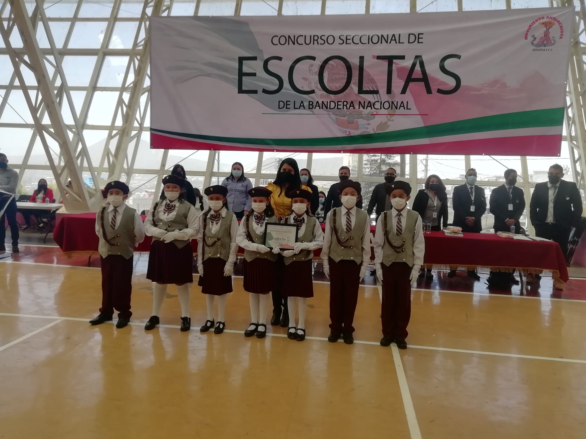 En Ixtapaluca, antorcha realiza concurso de escoltas - Aula Mexiquense