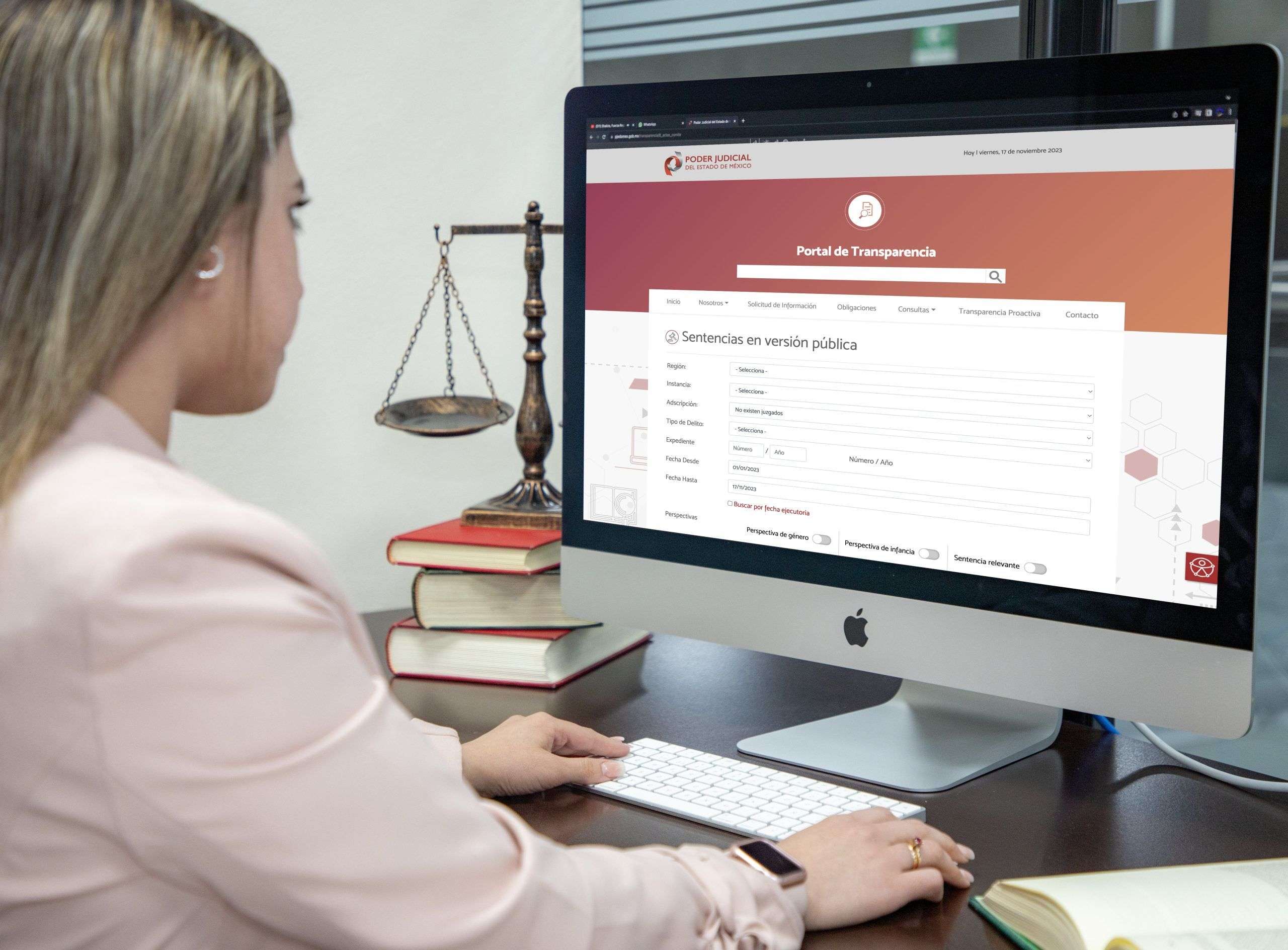 Con sentencias públicas el Poder Judicial transparenta su función
